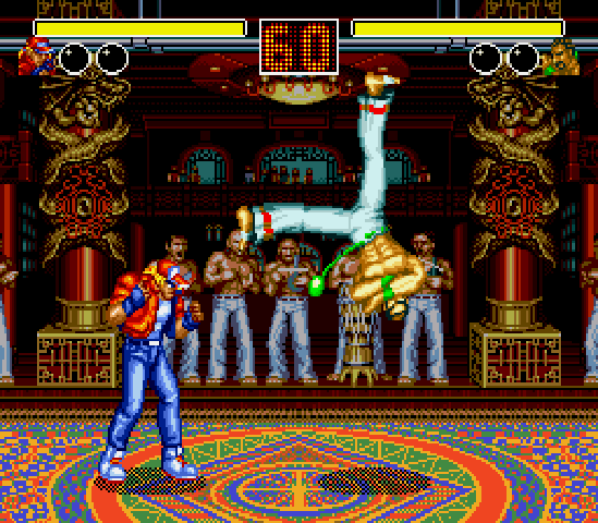 Fatal Fury - Megadrive game screenshot (1993) by Takara